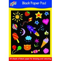 Galt - Bloc desen coli negre Black Paper Pad